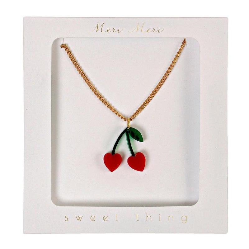 Meri Meri Cherry Charm Necklace