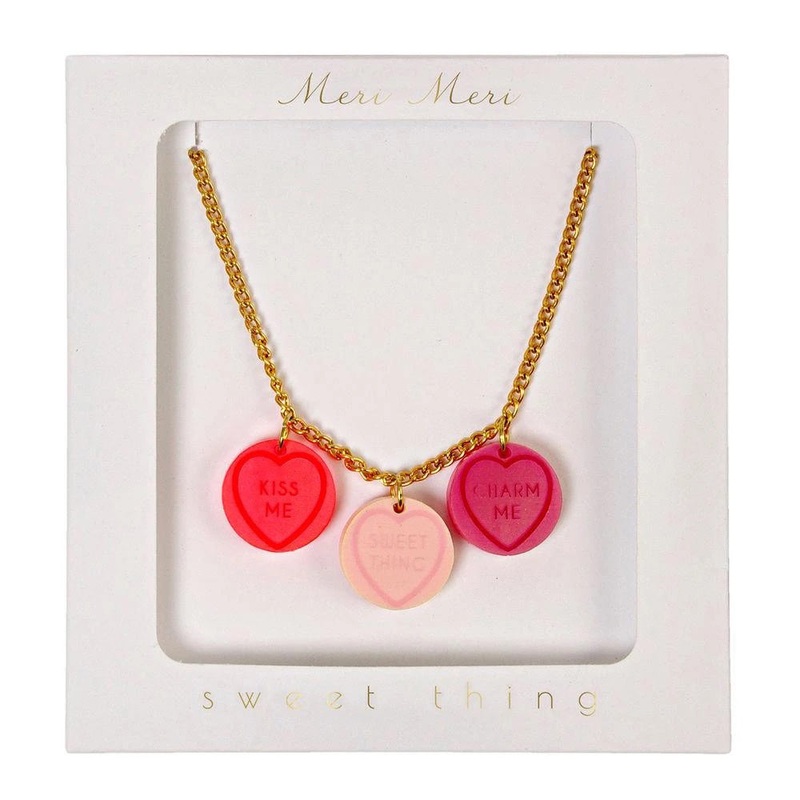 Meri Meri Love Hearts Necklace