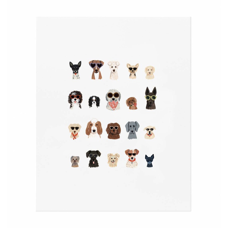 Rifle Paper Co Dog Days of Summer Art Print