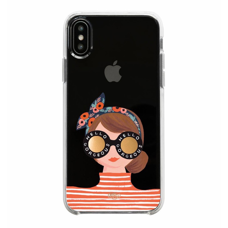 Rifle Paper Co Hello Gorgeous iPhone XS Case
