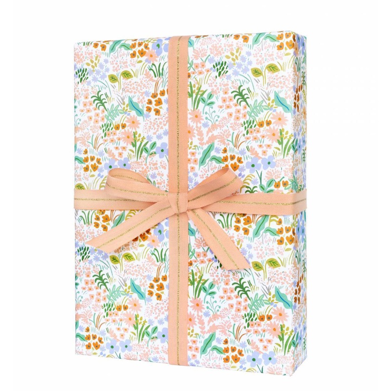 Rifle Paper Co Roll of 3 Meadow Pastel Wrapping Sheet