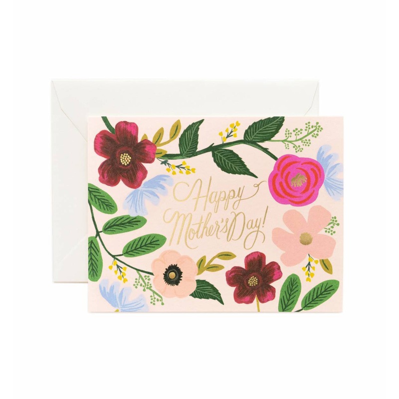 Rifle Paper Co Wildflowers Mother's Day Card