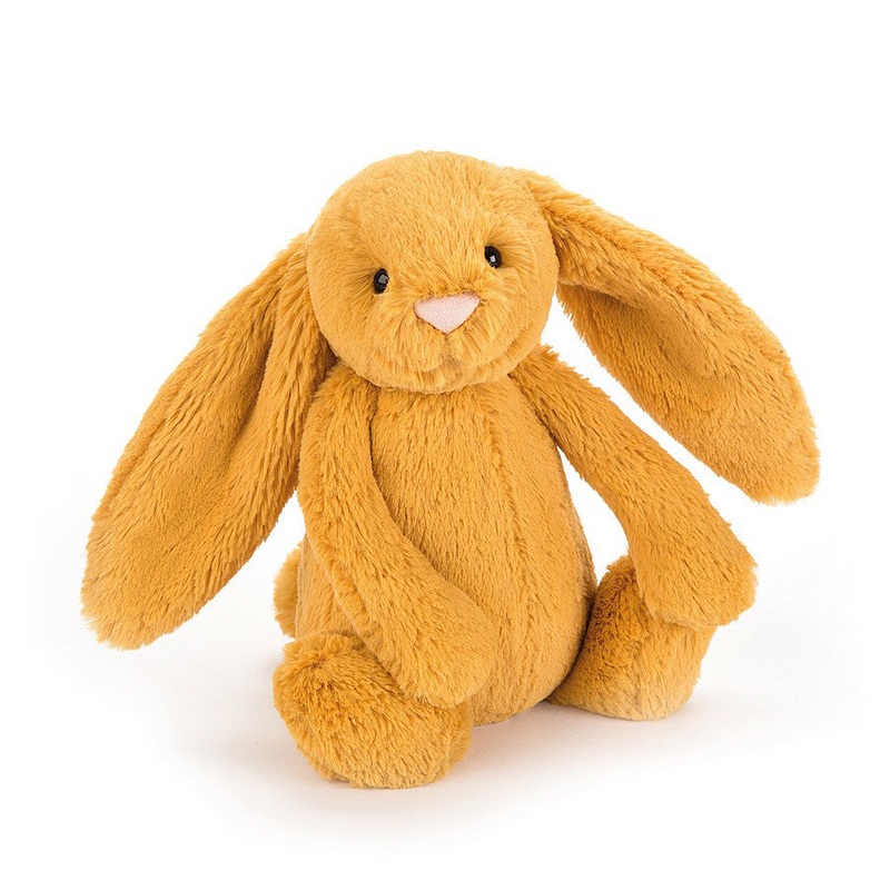 Jellycat Bashful Saffron Bunny - Personalisation Available