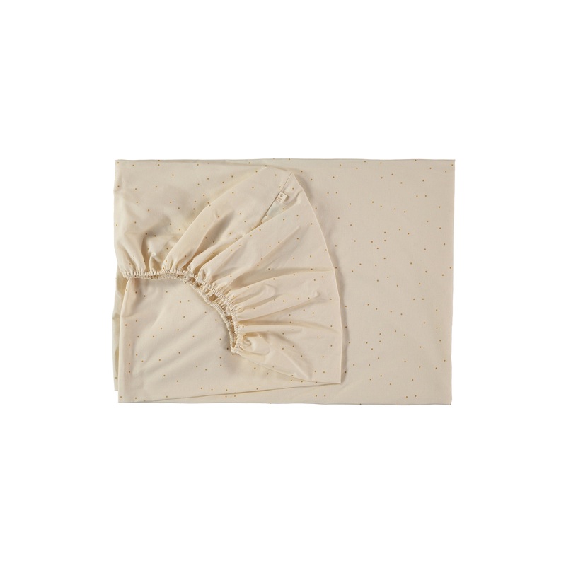 nobodinoz Tibet Sheet BB Honey Sweet Dots Natural