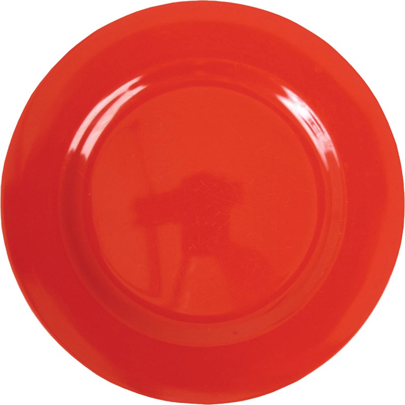 Rice DK Round Side Plate Red