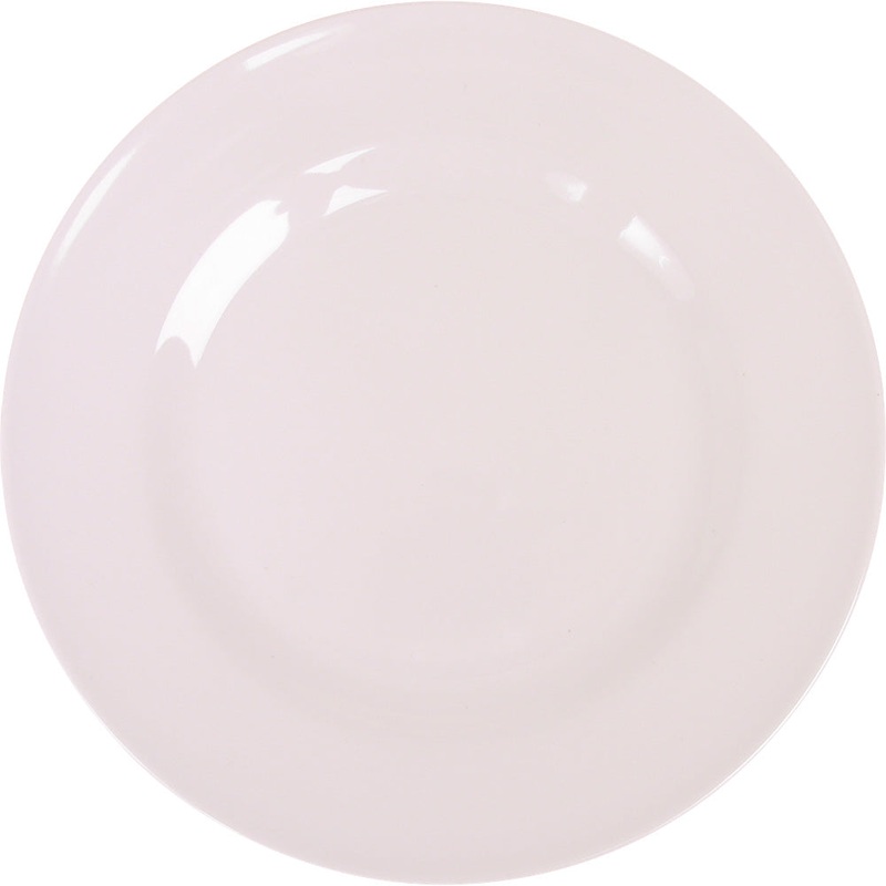 Rice DK Round Side Plate White