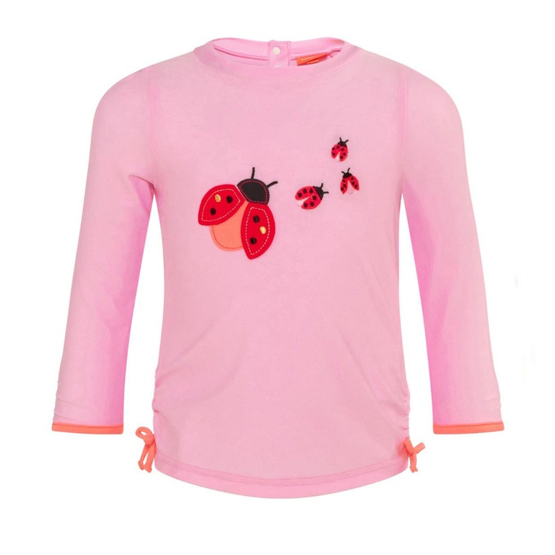 Sunuva Baby Girls Classic Rash Baby Pink