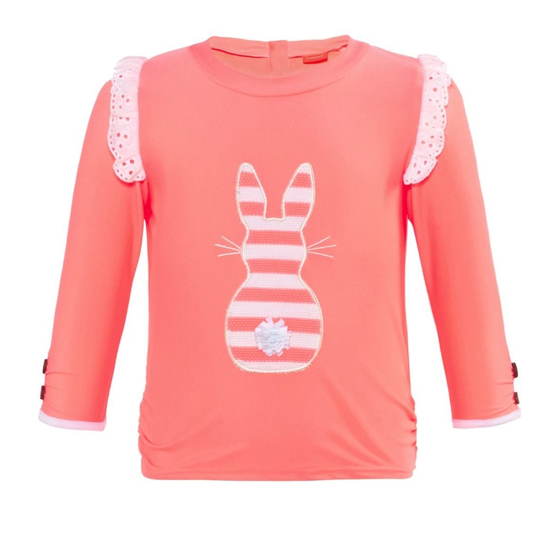 Sunuva  Baby Girls Frill Rash Sherbert Pink