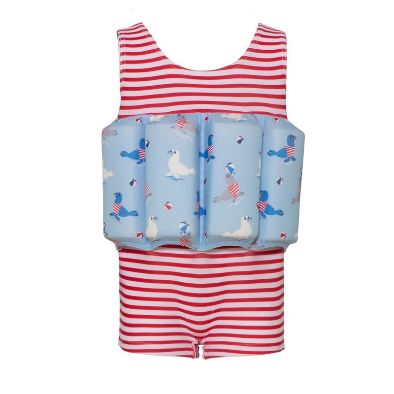 Sunuva Boys Floatsuit Red/White