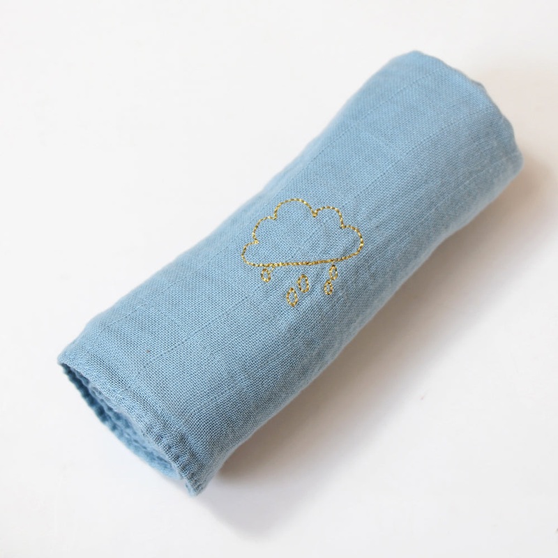 Barnabe aime le caf Muslins Bleu