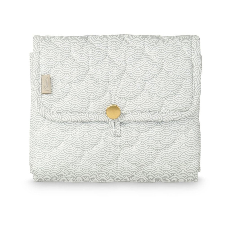 Cam Cam Copenhagen Changing Mat Quilted Grey Wave