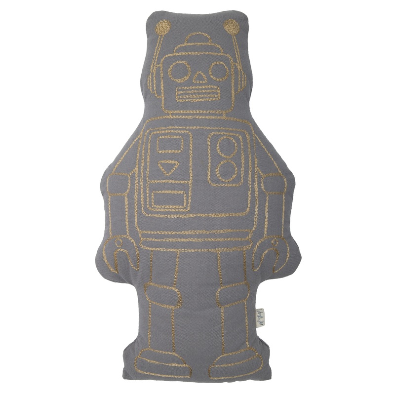 Numero 74 Robot Cushion Raff Natural