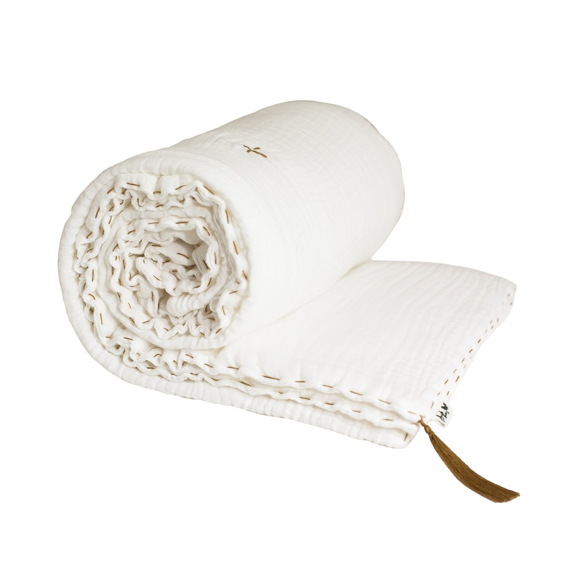 Numero 74 Winter Blanket White