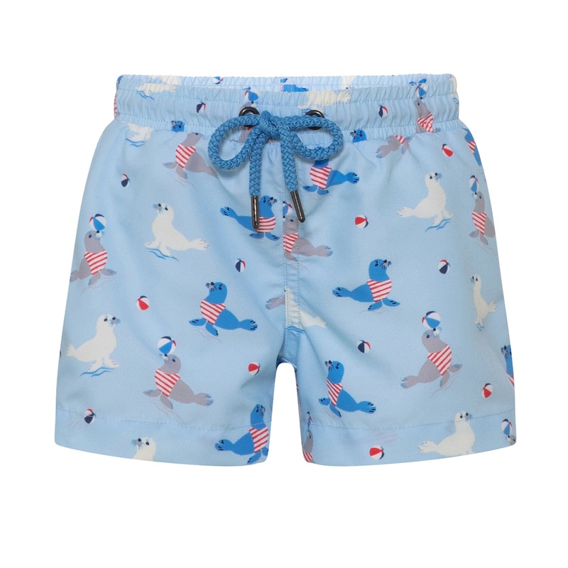 Sunuva Baby Boys Swim Short Baby Blue