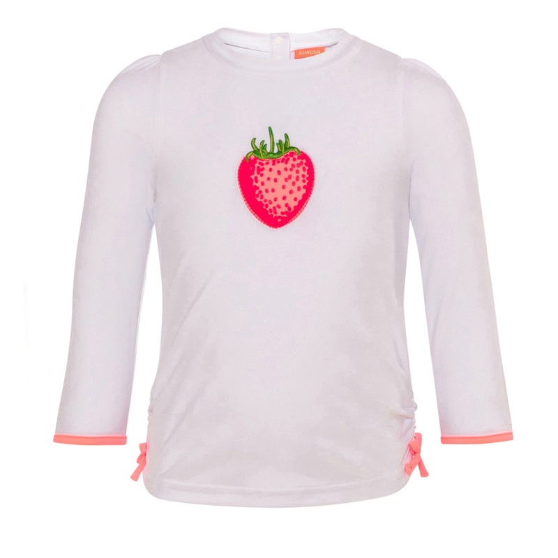 Sunuva Baby Girls Classic Rash White