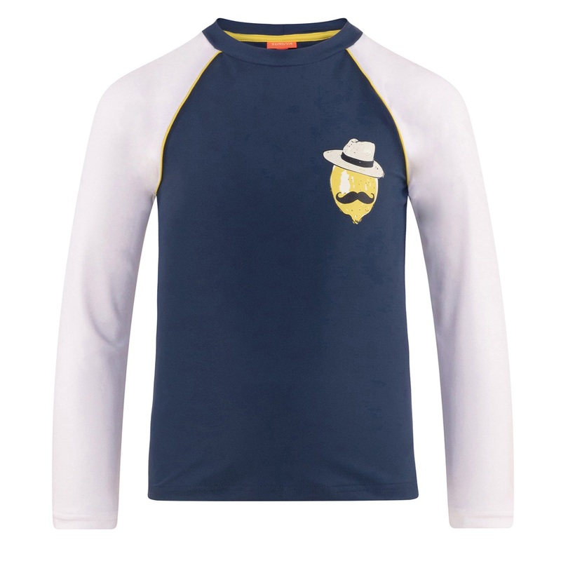 Sunuva Boys L/S Raglan Rash Navy
