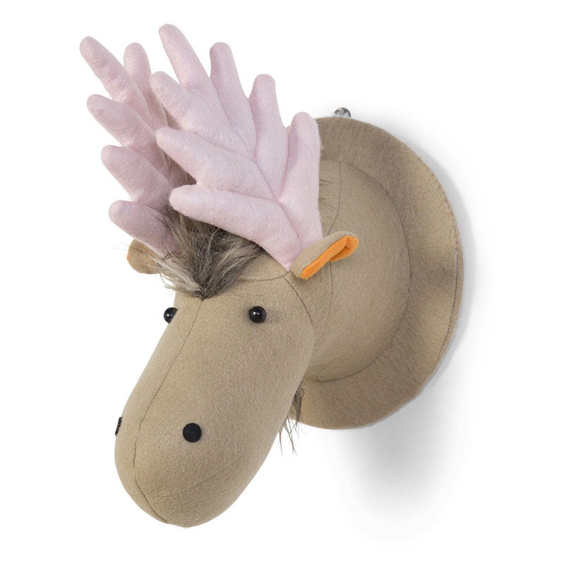 Childhome Felt Moose Head Wall Deco