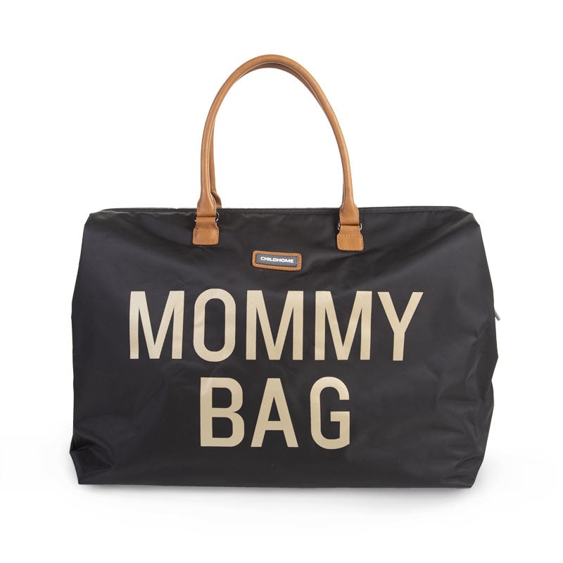 Childhome Mommy Bag Big Black Gold