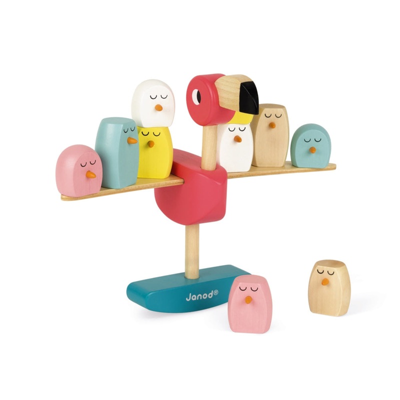 Janod Zigolos Balancing Game - Flamingo