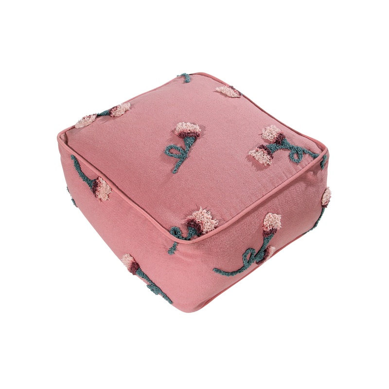 Lorena Canals English Garden Ash Rose Pouffe (Online Exclusive)