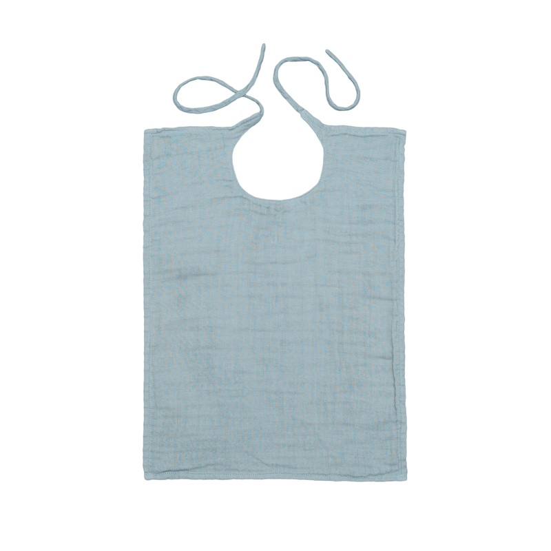 Numero 74 Baby Bib Square Sweet Blue