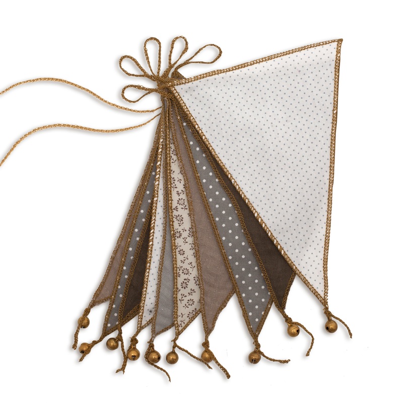 Numero 74 Bunting Garland Mix Beige