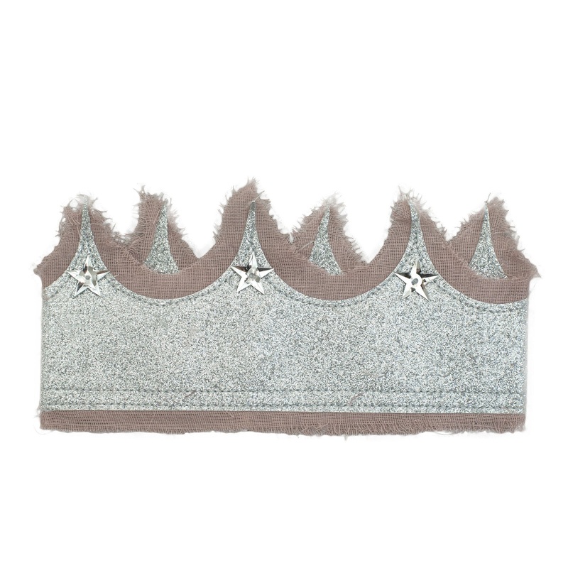 Numero 74 Glitter Crown Dusty Pink