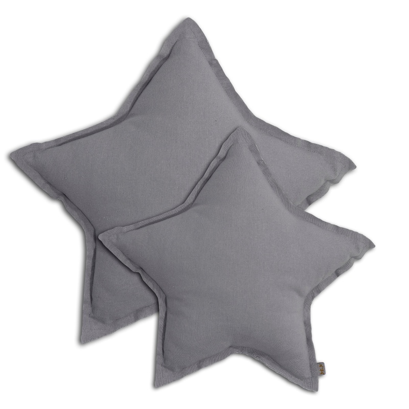 Numero 74 Star Cushion Stone Grey