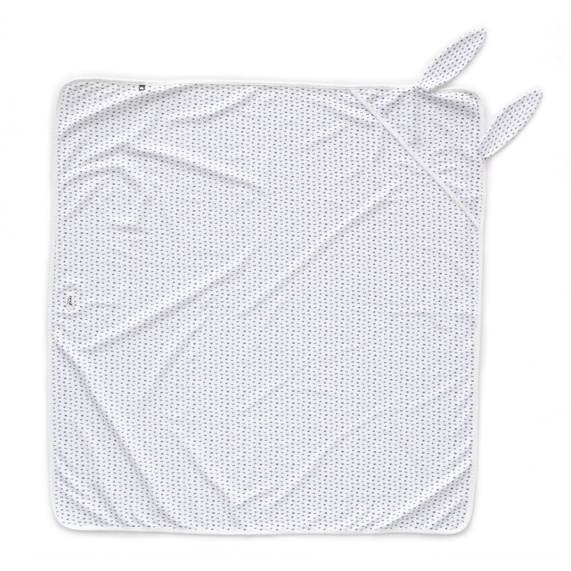 Oeuf Bunny Blanket White/Numbers