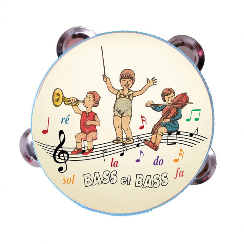 Bass & Bass Musical Toy Tambourin