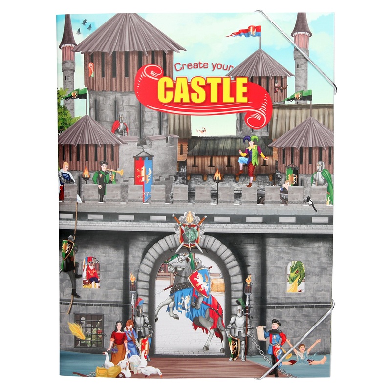 Depesche Create Your Castle Colouring Book