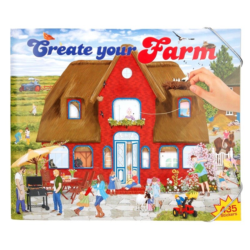 Depesche Create Your Farm Colouring Book Design