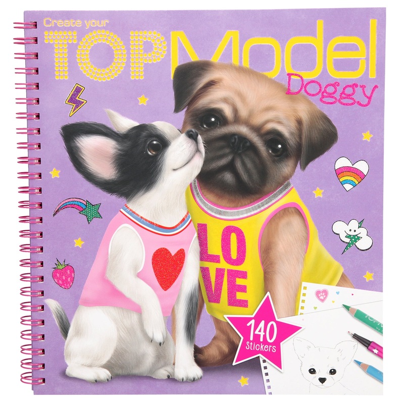 Depesche Create Your Topmodel Doggy Colouring