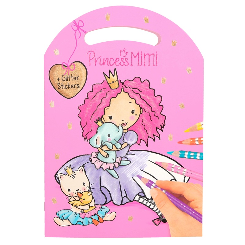 Depesche Princess Mimi Colouring Book Bag