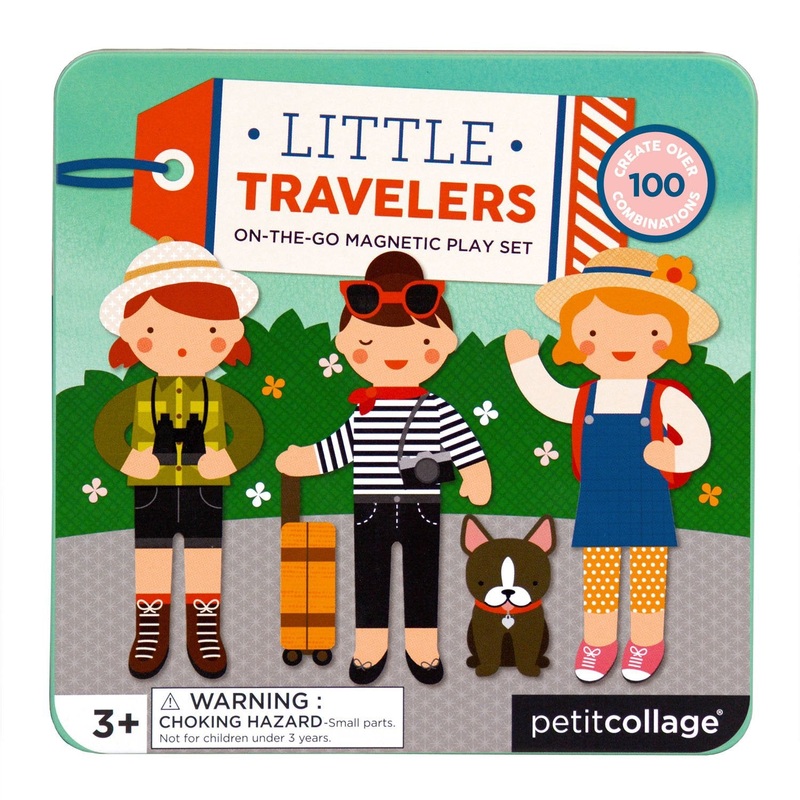 Petit Collage Magnetic Box - Travel