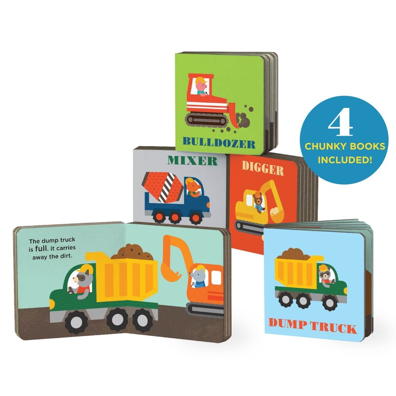 Petit Collage Mini Book Set - Builders