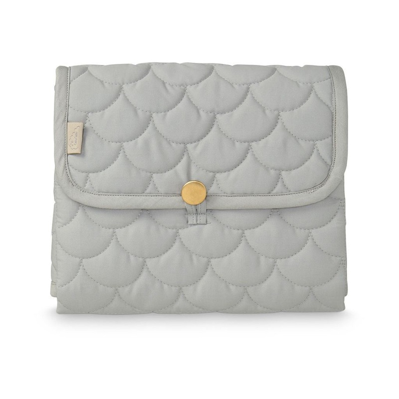 Cam Cam Copenhagen Changing Mat Quilted Grey