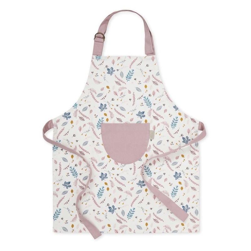 Cam Cam Copenhagen Kids Apron Pressed Leaves Rose