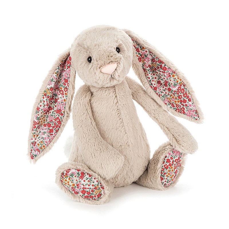 Jellycat Blossom Beige Bunny - Personalisation Available