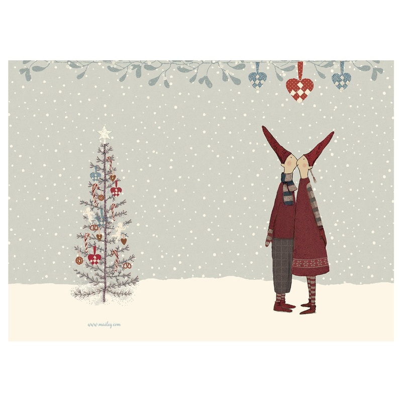 Maileg Pixy Kiss Double Card