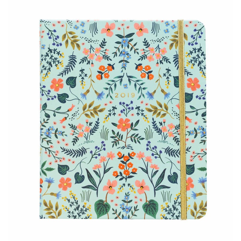 Rifle Paper Co 2019 Wildwood Covered Spiral Planner