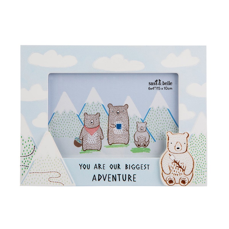 RJB Stone Bear Camp Biggest Adventure Cloud Photo Frame