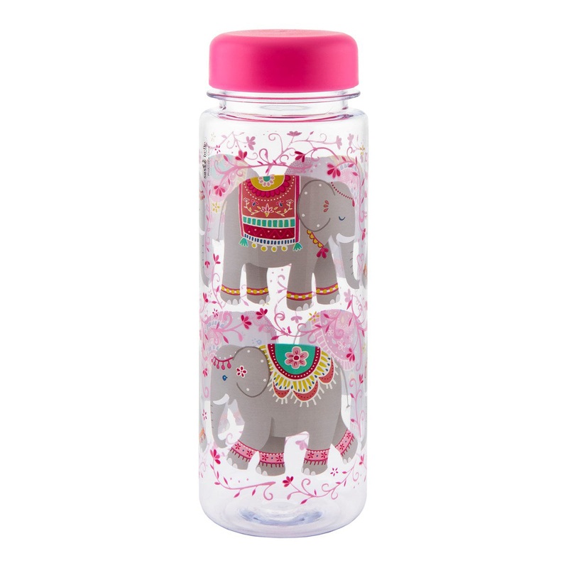 RJB Stone Mandala Elephant Water Bottle