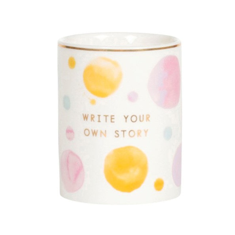 RJB Stone Paint Splash Pen Pot