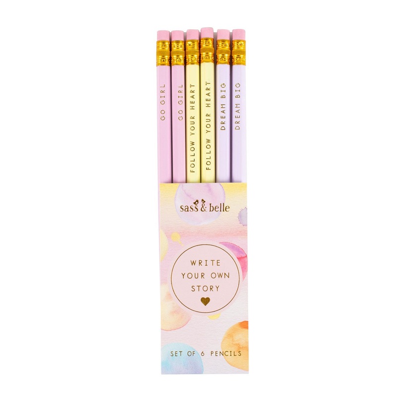 RJB Stone Pastel Write  Your Own Story Pencil