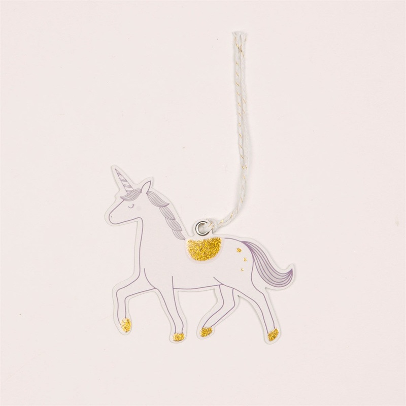 RJB Stone Princess Unicorn Gift Tag