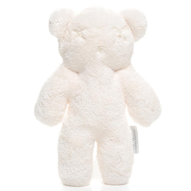 Britt Bear Snuggles Teddy - White
