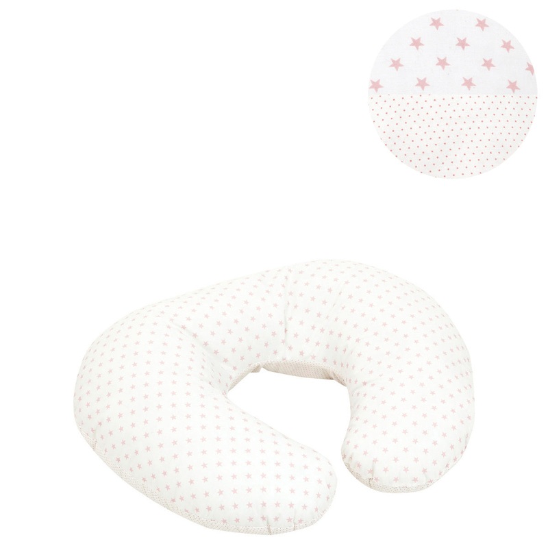 Cambrass Small Nursing Pillow Star Pink