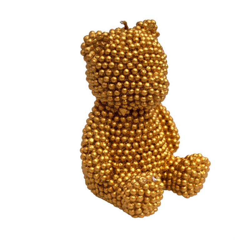 Candle Gold Bear