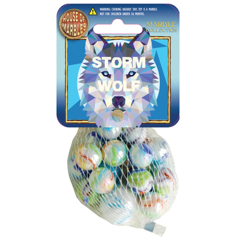 House of Marbles Mixed Net Bag Storm Wolf